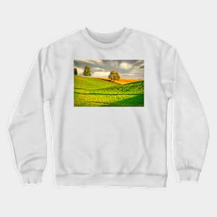 Summer Country Scene Crewneck Sweatshirt